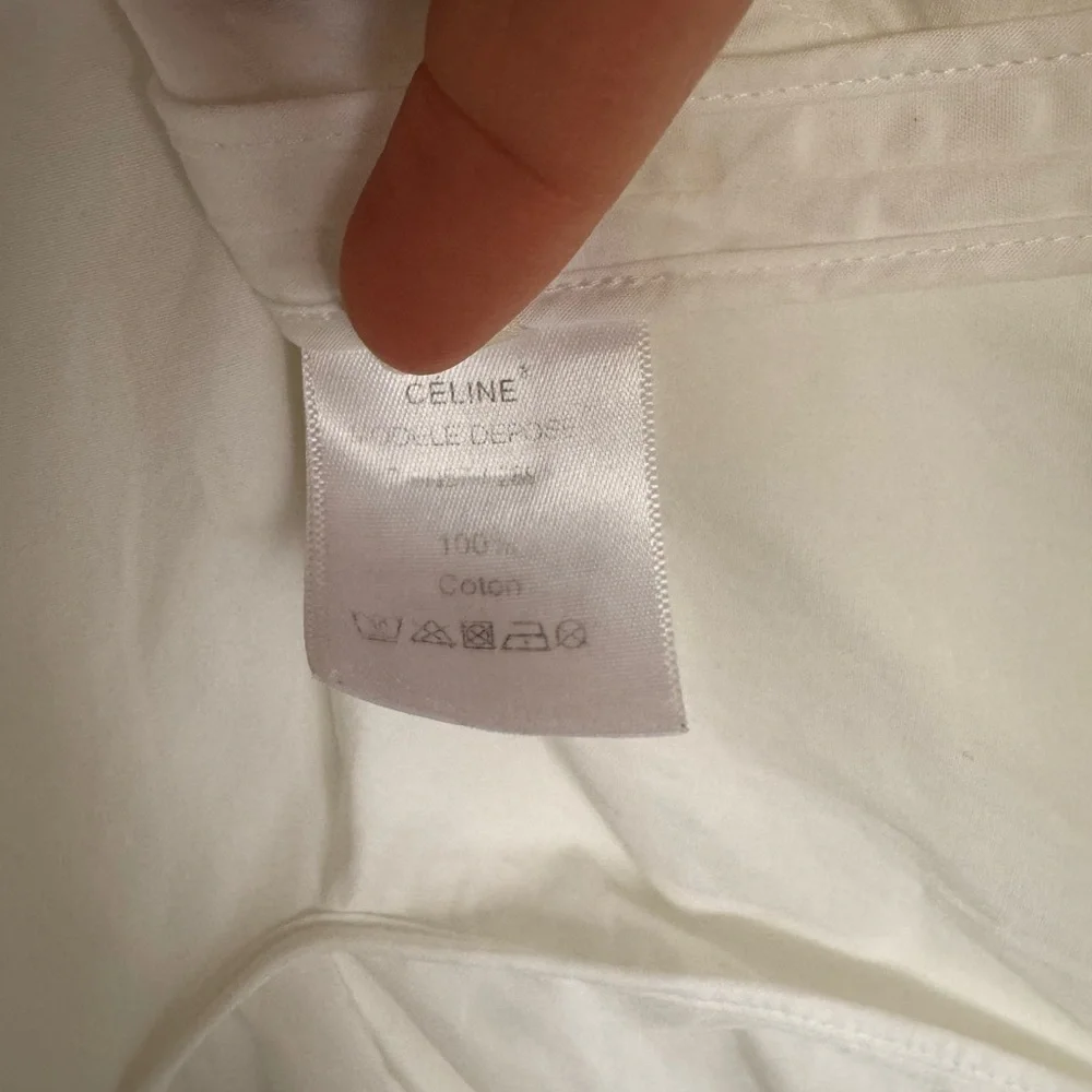 Celine White Blouse - Picture 8 of 9